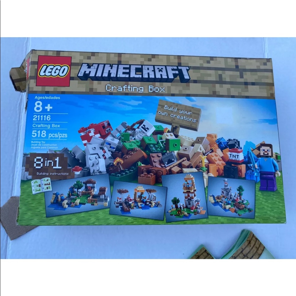 LEGO Minecraft Crafting Box (21116) complete RETIRED